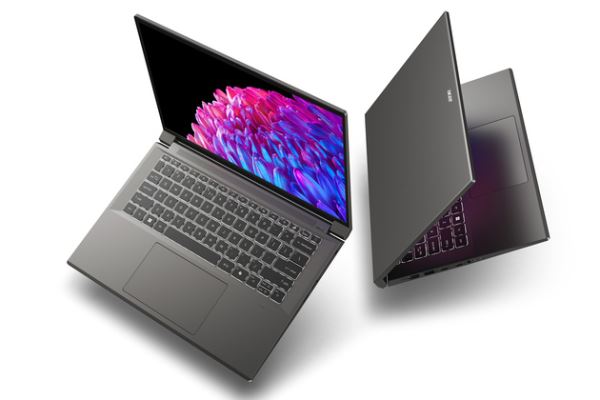 Acer Swift X 14 (SFX14-72G): теперь с графикой NVIDIA RTX 4060 и 4070