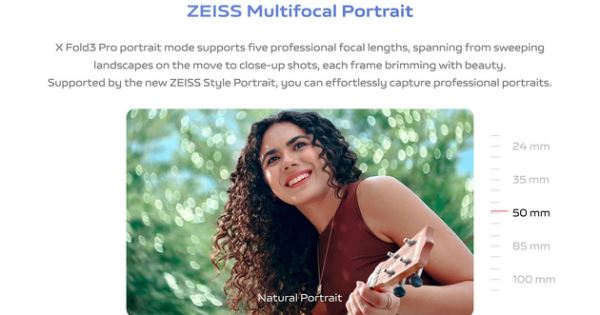 Vivo X Fold3 Pro представлен в мире: продвинутая система камер Zeiss в складном смартфоне